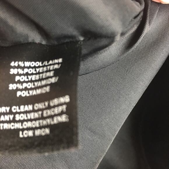 Lafayette 148 Red & Gray Print Pencil Skirt 4 - Picture 6 of 6